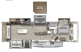 2021 Forest River RV Sabre 36BHQ