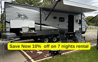 Your perfect getaway! We deliver and set up!