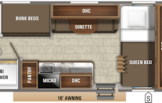 AGA 6 -	2019 Jayco Jay Flight 174BH