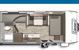 Great for Couples - 2023 Coleman 17B Will Deliver