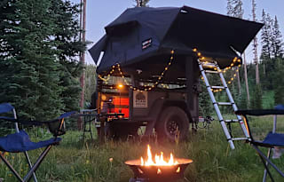 The Roam Wagon - Overland Trailer w/ 4 Person RTT