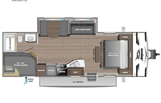 2024 Jayco Jay Flight SLX travel trailer 261BHS