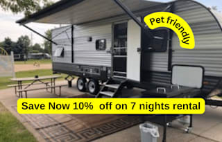 Your perfect getaway! We deliver and set up!