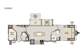 2021 Keystone RV Bullet 330BHS
