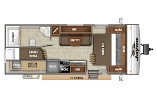 (Unit 22) Light Jayco Trailer w/ outside kitchen