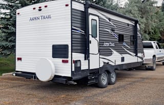 Delivered and Setup only, Dutchmen Aspen Trail