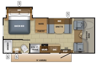 2018 Jayco Redhawk SE 22C - Pet friendly!