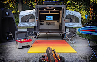 Easy to Tow Tip-Out Overland Adventure Trailer