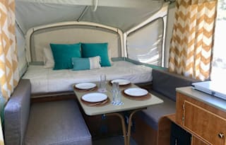 Cozy Pop Up Trailer - we deliver and set up!