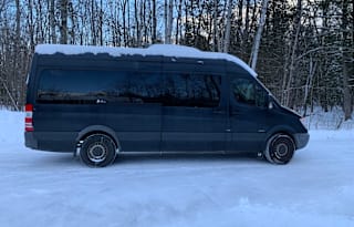 Ready for trekking! Sprinter van with living space