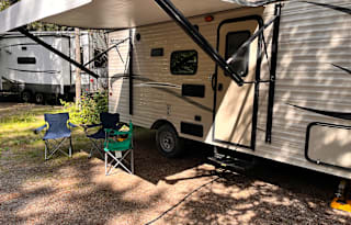Fully outfitted, kid, and pet friendly RV
