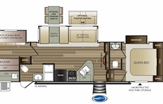 2020 Keystone RV Cougar Half-Ton 32BHS
