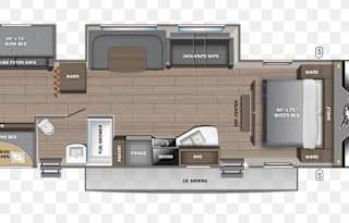 2023 Jayco Jay Flight Bunk Room