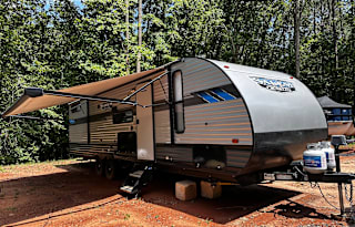 Blended family camper