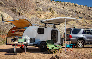 Teardrop Adventurer Near Rocky Mountain NP