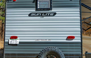 Solar-powered, lightweight, adventure bunkhouse