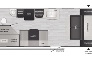2022 Keystone RV Bullet Crossfire 2200BH