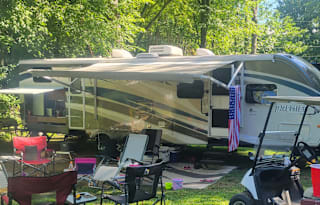 Family friendly camping escape