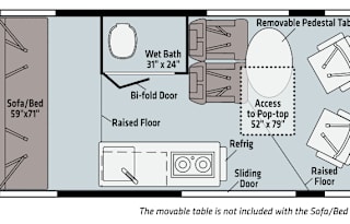 Brand New Gray Winnebago RV 2022 Solis 59PX