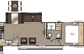 Roomy, Luxury, Couples Camper w/King Bed