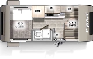 French Creek New Light Weight Travel Trailer