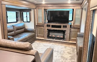 Large Front Living Family Camper