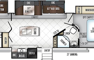 2019 Forest River RV Rockwood Signature Ultra Lite 8327SS