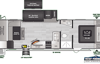 Luxury Family Bunkhouse- '22 Keystone Cougar 30BHS