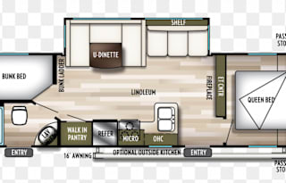 Pet and kid friendly trailer