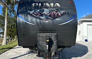 “Our Cozy Happy Place Travel Trailer Rental Puma “