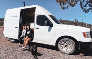 Running Water! Solar! Nissan High Top Campervan