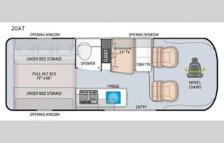 2021 Tellaro Luxury Van Sleeps 4