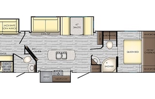 "Low Key" 2019 Sunset Trail - Sleeps 8 with Outdoor Kitchen