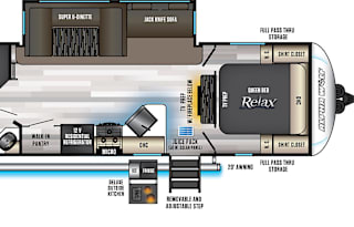2021 Forest River RV Cherokee Alpha Wolf 26DBH-L