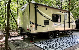Adventures Await! Bunk beds and Outdoor griddle