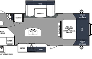 2017 Forest River RV Surveyor 247BHS