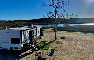 New RV fully loaded ready to hit the road
