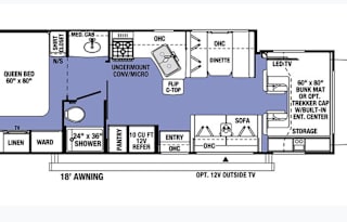2022 Forest River Sunseeker 3050S: Spacious