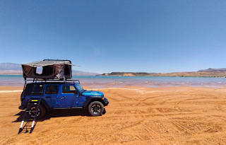 Adventure-Ready 2022 Hydro Blue Jeep Wrangler