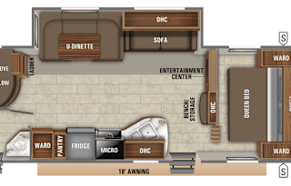 2019 Jayco Jay flight SLX 8 287BHS / Bunkhouse