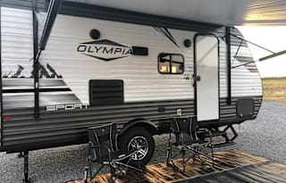 2022 Olympia Sport 19BH Solar Travel Trailer