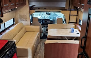 Travelin' in Style! Bunks! Slides! Space! Comfort! Coffee!!!