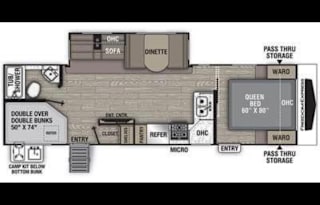 2018 Coachmen RV Freedom Express Ultra Lite 287BHDS