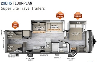 @CampSmoreOhio - 2023 Flagstaff Luxury Bunk Room