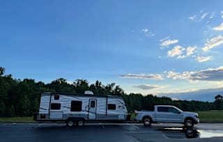 Kid and pet friendly adventure travel trailer