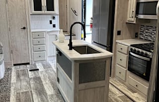 Modern 2022 Forest River Sierra Fifth Wheel 3440BH