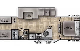2023 forest river shasta 310K