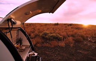 The Pinto Bean Teardrop - Perfect for Glamping!