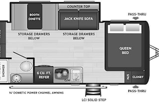 New 2022 Keystone RV Hideout Single Axle 186SS