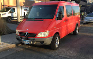 "RedVan" 9 Pass. Mercedes-Benz Sprinter Campervan